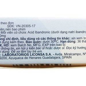 Jointmeno 150mg phòng và trị loãng xương (1 vỉ x 1 viên)