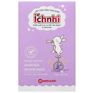 Kem bôi chàm sữa thảo dược Ích nhi làm dịu da bị chàm sữa, khô ngứa cho trẻ em tuýp 30g