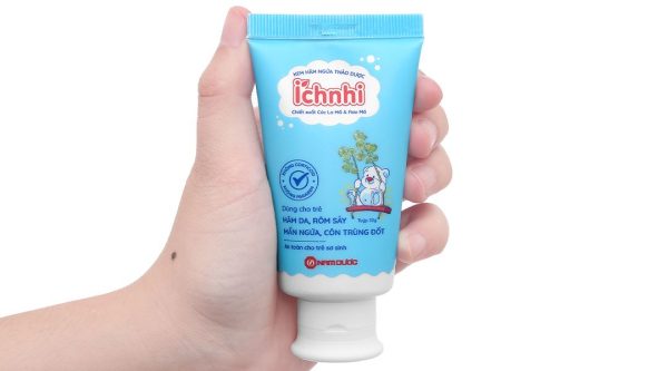 Kem bôi hăm ngứa thảo dược Ích nhi làm mát da, làm diu da bị hăm ngứa cho trẻ em tuýp 30g