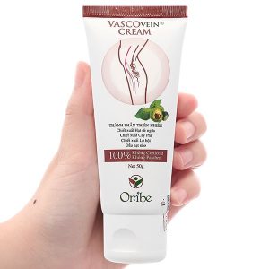 Vascovein Cream giúp ngăn ngừa, cải thiện tình trạng suy giãn tĩnh mạch tuýp 50g