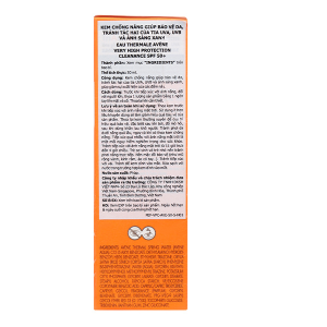 Kem chống nắng Avène Cleanance SPF50+ cho da dầu mụn, nhạy cảm tuýp 50ml