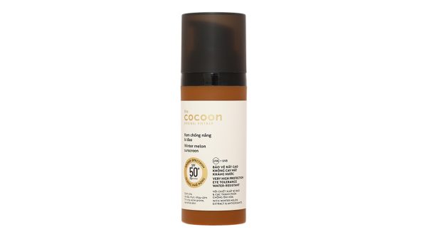 Kem chống nắng bí đao Cocoon SPF50+/ PA++++ cho da nhạy cảm, dầu mụn chai 50ml