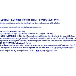 Kem đánh răng Sensodyne Fresh Mint giảm ê buốt tuýp 160g