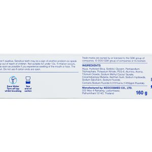 Kem đánh răng Sensodyne Gentle Whitening giúp làm trắng răng tuýp 160g