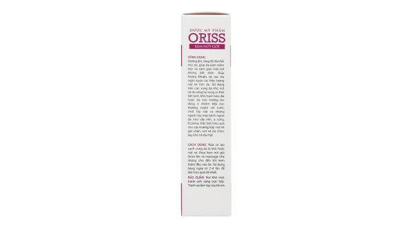Kem Oriss Soft & Heal giảm nứt nẻ gót chân tuýp 30g