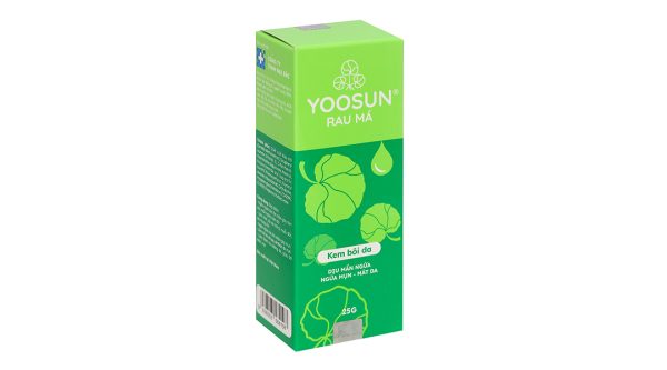 Kem Yoosun rau má dịu mẫn ngứa, ngừa mụn, mát da tuýp 25g