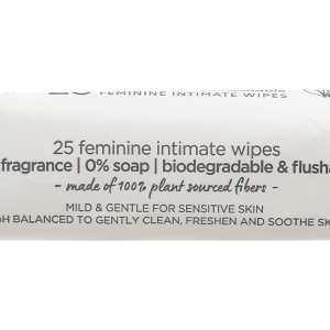 Khăn ướt vệ sinh vùng kín Femfresh Intimate Skincare 0% Sensitive cho da nhạy cảm gói 25 miếng