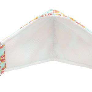 Khẩu trang vải Kissy 3 lớp có họa tiết size M hộp 1 cái