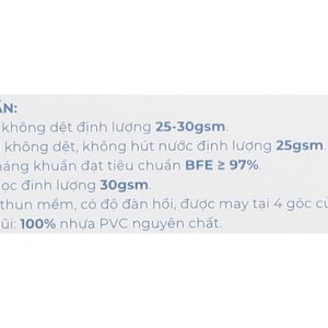 Khẩu trang y tế Mask Care 4 lớp màu trắng hộp 50 cái