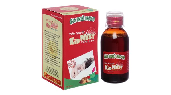 Yến Huyết Kid Nest Tâm Sen hỗ trợ ăn ngủ ngon chai 150ml
