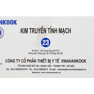 Kim truyền tĩnh mạch 23 Vinahankook hộp 50 cái
