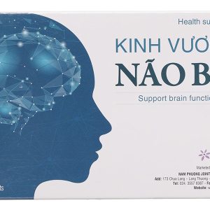 Kinh Vương Não Bộ tăng tuần hoàn não, cải thiện chức năng não bộ hộp 30 viên