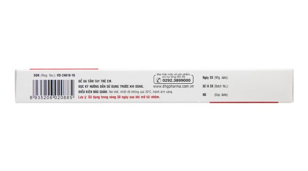 Klamentin 875/125 trị nhiễm khuẩn đường hô hấp trên và dưới (2 vỉ x 7 viên)