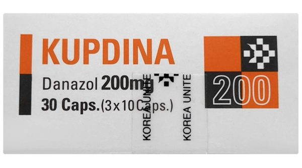 Kupdina 200mg trị lạc nội mạc tử cung (3 vỉ x 10 viên)