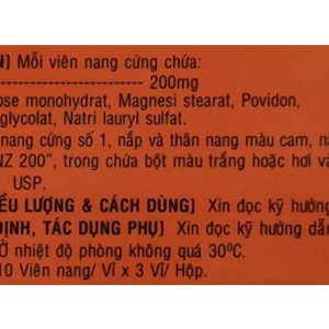Kupdina 200mg trị lạc nội mạc tử cung (3 vỉ x 10 viên)