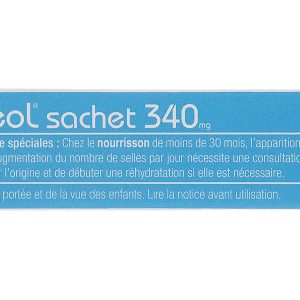 Bột pha hỗn dịch uống Lactéol 340mg trị tiêu chảy (10 gói x 800mg)
