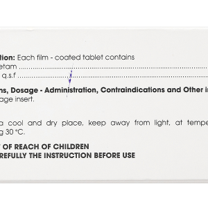 Levpiram 500mg điều trị động kinh (5 vỉ x 10 viên)