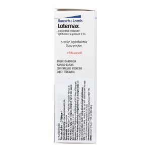 Hỗn dịch nhỏ mắt Lotemax 0.5% trị viêm kết mạc mí mắt, viêm giác mạc 5ml