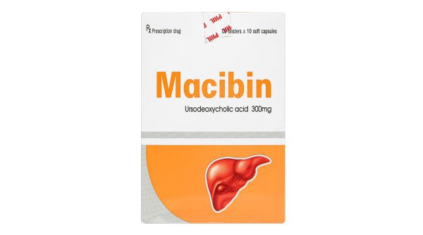 Macibin 300mg làm tan sỏi mật giàu cholesterol (6 vỉ x 10 viên)
