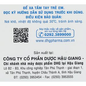 Magnesi-B6 điều trị thếu magnesi và vitamin B6 (10 vỉ x 10 viên)