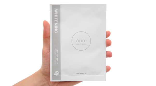 Mặt nạ 16plain Multi-Care Whiteting Vitamin Mask dưỡng trắng da miếng 25ml