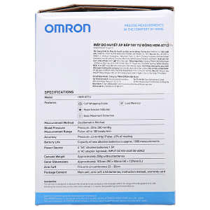 Máy đo huyết áp bắp tay OMRON HEM-8712