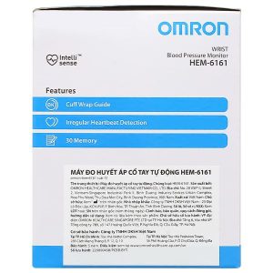 Máy đo huyết áp cổ tay tự động Omron Hem-6161