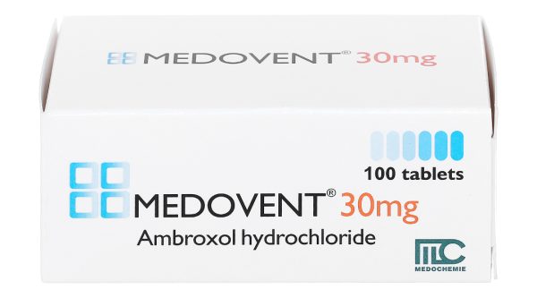 Medovent 30mg trị triệu chứng bệnh phế quản - phổi cấp và mạn tính (10 vỉ x 10 viên)