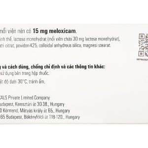 Meloflam 15mg giảm đau, kháng viêm xương khớp (2 vỉ x 10 viên)