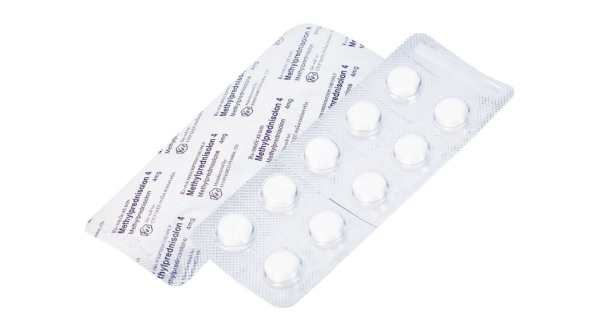 Methylprednisolon 4 Khapharco chống viêm, ức chế miễn dịch (10 vỉ x 10 viên)