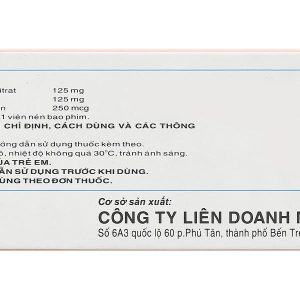 Meyermin dự phòng và trị thiếu vitamin nhóm B do dinh dưỡng, do thuốc (10 vỉ x 10 viên)