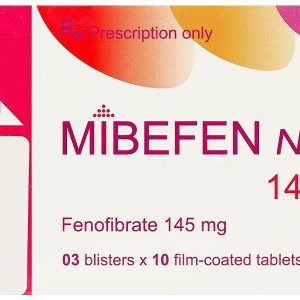 Mibefen NT 145 điều trị tăng triglycerid huyết nặng (3 vỉ x 10 viên)