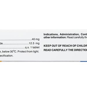 Mibetel Plus 40mg/12.5mg trị tăng huyết áp (3 vỉ x 10 viên)