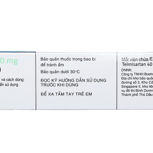 Micardis 40mg trị tăng huyết áp vô căn (3 vỉ x 10 viên)