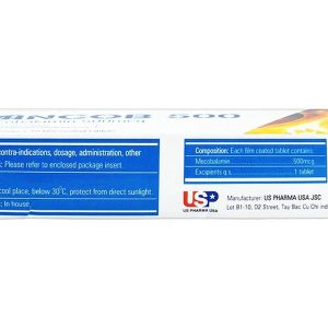 Mincob 500 điều trị và dự phòng thiếu vitamin B12 (3 vỉ x 10 viên)