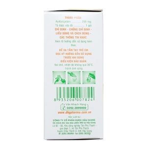 Thuốc bột Mitux 200mg làm tan đàm trong bệnh lý hô hấp (24 gói x 1.5g)