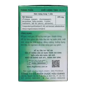 Naturen Z hỗ trợ giải độc, tăng cường chức năng gan hộp 100 viên