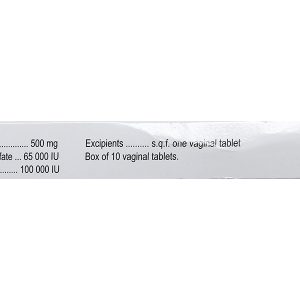 Viên đặt âm đạo Neo-Tergynan trị viêm âm đạo (1 vỉ x 10 viên)