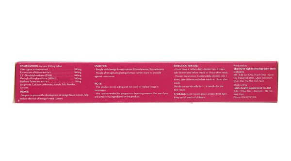 Nhũ Đan hỗ trợ u xơ tử cung, u xơ tuyến tiền liệt hộp 20 viên
