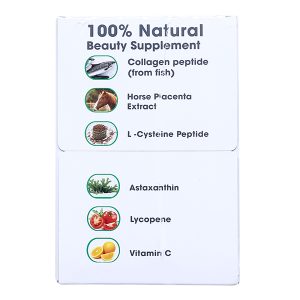 Nước uống Nucos Super White làm trắng da, giảm nám hộp 10 chai x 50ml