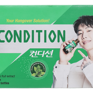 Nước giải rượu Kolmar Condition hỗ trợ giải độc gan, bảo vệ gan hộp 10 chai x 100ml