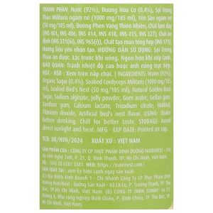 Nước yến sào và đông trùng hạ thảo Green Bird chai 185ml