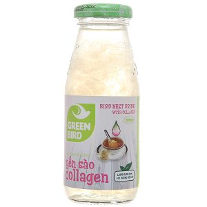 Nước yến sào collagen Green Bird chai 185ml