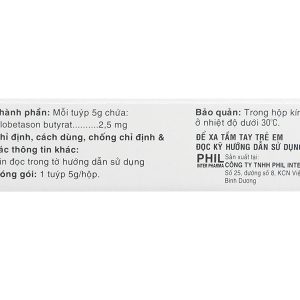 Kem bôi Nuvats trị viêm da tuýp 5g