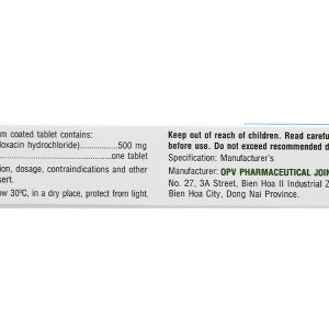 OpeCipro 500 trị nhiễm khuẩn (2 vỉ x 7 viên)