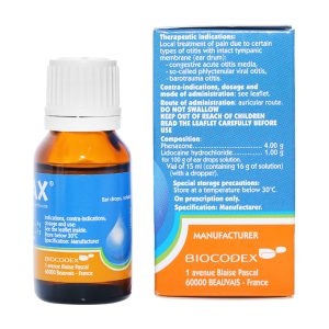 Dung dịch nhỏ tai Otipax trị đau tại chỗ do viêm tai chai 15ml