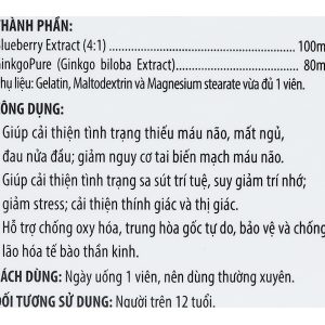 OTiV cải thiện tình trạng thiếu máu não, mất ngủ chai 30 viên