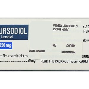 Pendo-Ursodiol C 250mg điều trị xơ gan mật nguyên phát (3 vỉ x 10 viên)