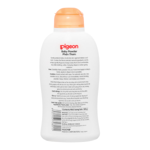 Phấn thơm Pigeon Baby Powder bảo vệ làn da bé khỏi ngứa và mẩn đỏ chai 100g
