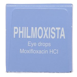 Dung dịch nhỏ mắt Philmoxista trị nhiễm khuẩn mắt lọ 5ml